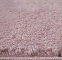 Ver imagem 2 de Tapete Liso Linha Vip Pêlo Baixo Antiderrapante - Jolitex - Rosê - 100x140cm