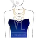 Ver imagem 2 de Colar Reliquaire Ballet Crystals Luck Revestido em Ouro Rosê