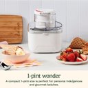 Ver imagem 2 de Cuisinart Máquina de Sorvete Compacta 1 Pint com Funil Integrado