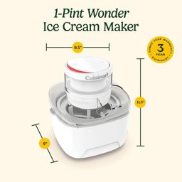 Cuisinart Máquina de Sorvete Compacta 1 Pint com Funil Integrado - 6
