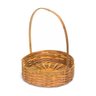 Fraldeira Cesta de Pascoa Bambu 35cm Lembrança Café da Manha - 1