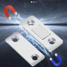 Fecho Magnetico Ima Inox Trava Fecha Armario Gaveta 8 Peças Porta Janela Forte Resistente Ultrafino  - 4