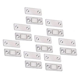 Fecho Magnetico Ima Inox Trava Fecha Armario Gaveta 8 Peças Porta Janela Forte Resistente Ultrafino  - 1