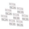 Fecho Magnetico Ima Inox Trava Fecha Armario Gaveta 8 Peças Porta Janela Forte Resistente Ultrafino  - 1