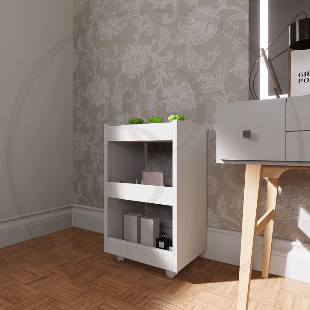 Bancada Para Quarto 4 Rodinhas On Design Ecommerce Carrinho Multiuso ...