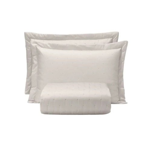 Jogo Cobre Leito Toque de Algodão 250 Fios Queen 240x260cm - Antilope