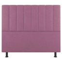 Ver imagem 5 de Kit Cabeceira e Baú Cama Box Queen Size Cora 160cm Suede Rosa - Desk Design