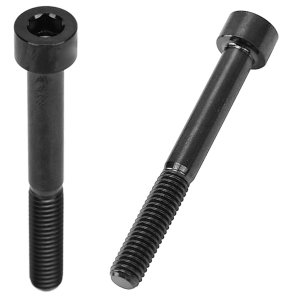 Parafuso Allen M6 X 75 Rp C. Cilíndrica Enegrecido - 100pçs