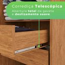 Ver imagem 2 de Guarda Roupa 4 Portas 2 Gavetas Dubai Plus Imop Móveis Cinamomo