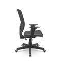 Ver imagem 2 de Cadeira Brizza Presidente Plaxmetal Tela Preta Base Standard Mecanismo Back System Assento Vinil Pre