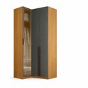 Ver imagem 2 de Guarda-roupa de Canto Reto 3 Portas 1 Reflecta Trend Altezza