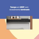 Ver imagem 2 de Armário De Cozinha Aço Kit Telasul Topázio Smart Branco