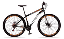 Ver imagem 1 de Bicicleta Aro 29 Bike Aço 21 Marchas Velocidades Freio a Disco:laranja