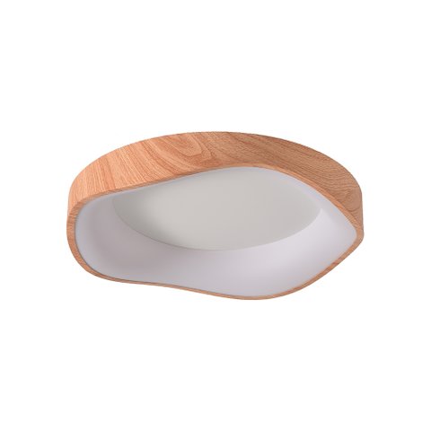 Plafon Skylight Edge 4041 Led Bivolt Madeira/branco