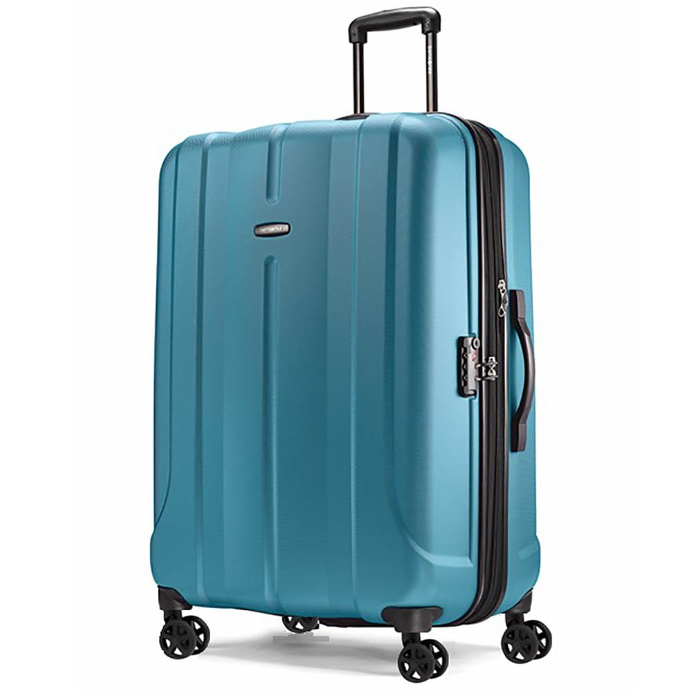 Mala de Viagem Média (23 kg) Rígida em ABS com Rodas Duplas 360º e Cadeado TSA - Fiero - - Azul petr - 1