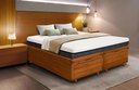 Ver imagem 1 de Cama Box Baú Rústica King Size Bipartida Serenelife - Imbuia