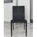 Ver imagem 2 de Cadeira Rattan Preta Sala de Jantar Área Externa Cozinha Restaurantes