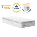 Ver imagem 2 de Colchão de Molas Ensacadas Pillow Top Flora Solteiro 88cm