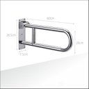 Ver imagem 3 de Barra de Apoio Lateral 60cm Acessibilidade Idoso Deficiente Demima