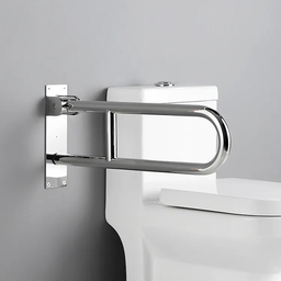 Barra de Apoio Lateral 60cm Acessibilidade Idoso Deficiente Demima - 2