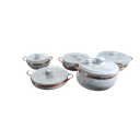 Ver imagem 2 de Conjunto com 5 Panelas em Pedra Sabão