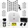 Kit Cerca Elétrica 30 Big Haste Industrial Sirene E Central - 1