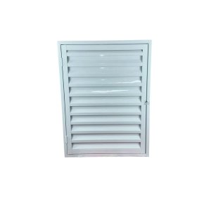 Porta Alçapão Liso Branco de Aço Lage Portinhola 70x60cm
