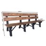 Banco de Jardim 200cm Madeira Plástica  - 3