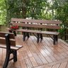 Banco de Jardim 200cm Madeira Plástica  - 1