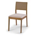 Ver imagem 2 de Kit com 2 Cadeiras de Jantar Nature Encosto em Tela - 2047t Mmj-as As-castanho Claro As-614