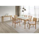 Ver imagem 4 de Kit com 2 Cadeiras de Jantar Nature Encosto em Tela - 2047t Mmj-as As-castanho Claro As-614