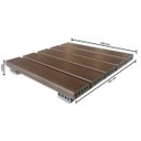 Ver imagem 4 de Deck Modular de Madeira Plástica 50cmx50cm Click In Brasil