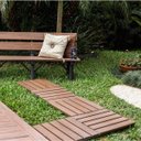 Ver imagem 5 de Deck Modular de Madeira Plástica 50cmx50cm Click In Brasil