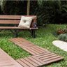 Deck Modular de Madeira Plástica 50cmx50cm Click In Brasil - 5