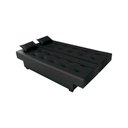 Ver imagem 4 de Sofá Cama 3 Lugares Casal Reclinável 190 Larg Laila Matrix