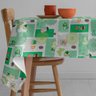 Toalha Mesa Plástica Térmica Cactos 2 Lugares 70x100 - 1