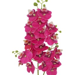 Haste Orquídea Delicada 3d Artificial de 75cm Realista para Decoração - 1