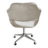 Cadeira Para Escritório E Home Office Zara Base Giratória - Veludo Capuccino - 3