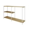 Aparador Industrial Artesania Branco e Freijó 120cm - 1