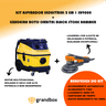 Kit Aspirador Industrial Sh9000 + Roto Orbital Black Stone - 2