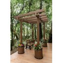 Ver imagem 1 de Pergolado 250cmx300cm em Madeira Ecológica 