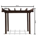 Ver imagem 3 de Pergolado 250cmx300cm em Madeira Ecológica 