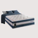 Ver imagem 1 de Colchão Solteiro com Molas Ensacadas 88x188x32 Robust 220 Azul Cama Inbox
