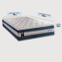Ver imagem 2 de Colchão Solteiro com Molas Ensacadas 88x188x32 Robust 220 Azul Cama Inbox