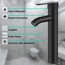 Ver imagem 3 de Torneira Monocomando Banheiro Lavabo Bancada Mesa Pia Aerador Misturador Agua Quente Fria Lavanderia