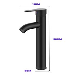 Torneira Monocomando Banheiro Lavabo Bancada Mesa Pia Aerador Misturador Agua Quente Fria Lavanderia - 5