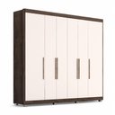 Ver imagem 5 de Guarda-Roupa Casal Valencia 6 Portas 6 Gavetas com Pés