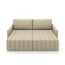 Ver imagem 6 de Sofá-cama Decorativo Retrátil Thanos 2 Lugares 192cm Linho Bege G45 - Gran Belo