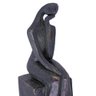 Escultura Decorativa Pessoa Sentada em Poliresina Cobre 21,5 Cm F04 - D'rossi Drossi - 3