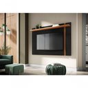Ver imagem 4 de Painel para TV Sirius Extensível Regulável 70 Polegadas 160-180cm MDP Preto Noce Colibri Móveis